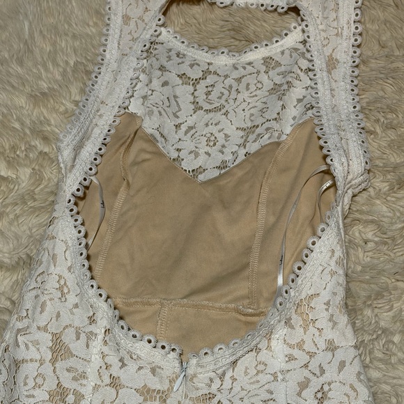 NWT Lulu’s Love Everlasting White Floral Lace Mermaid Gown - Size XS - Picture 5 of 7